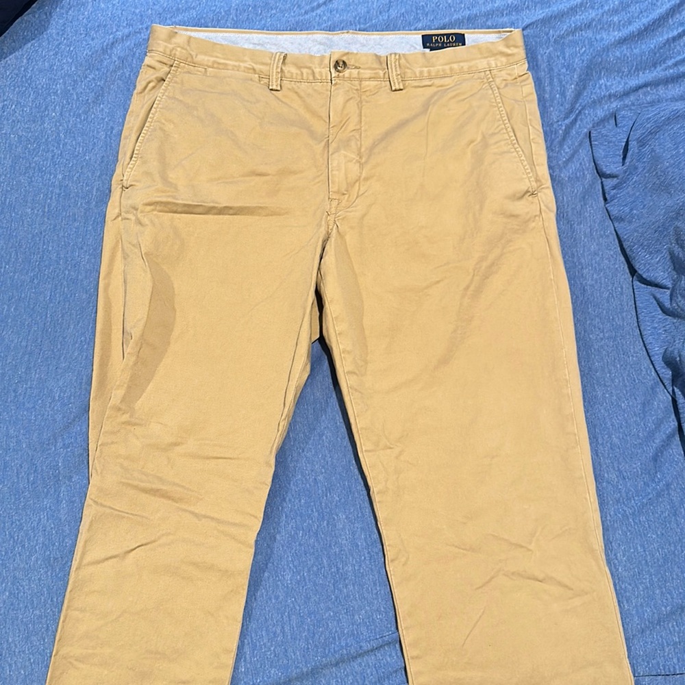 Polo Ralph Lauren stretch straight fit khakis size 36